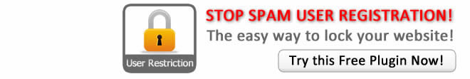 Download the Joomla User Registration Restriction plug-in