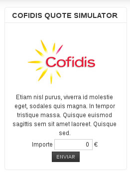 JOOMLA COFIDIS